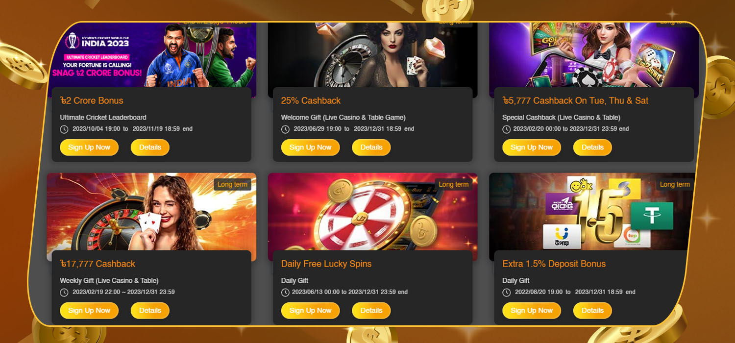 promotions for Jeetbuzz live casino